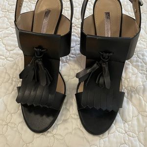 BSBGeneration black tassel sandals